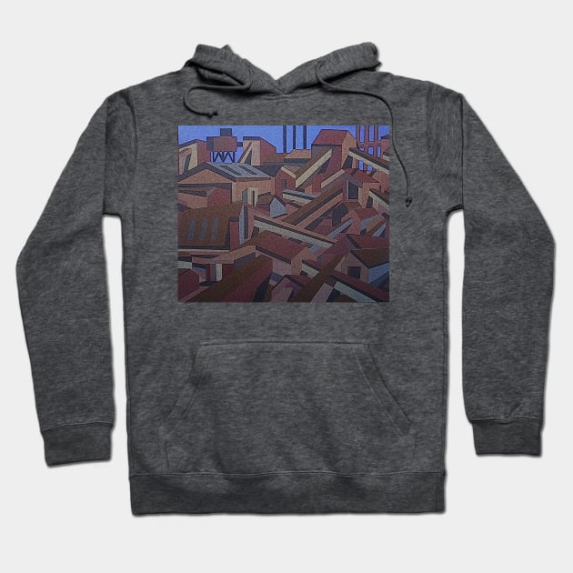 port kembla nsw (posterized) Hoodie by paulsummers2014